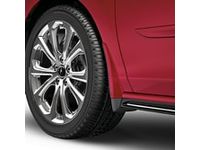 Acura 08P00-TY2-240A Splash Guards;Exterior color :Majestic Black Pearl