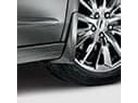 Acura 06750-TZ3-C00ZB Splash Guards-Front;Exterior color :Crystal Black Pearl