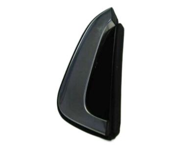 Acura 75444-TK4-A01ZA Left Rear Pillar Garnish Assembly (Black Gloss 80)