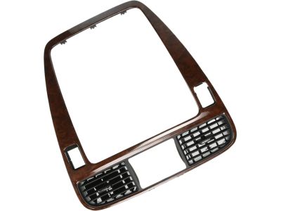 Acura 77250-S3V-J03ZC Center Radio Bezel Woodgrain (Burled Wood)