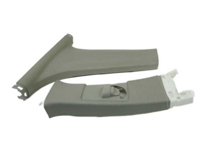 Acura 84171-TL2-A01ZA Driver Side Center Pillar Garnish Assembly (Lower) (Gray)