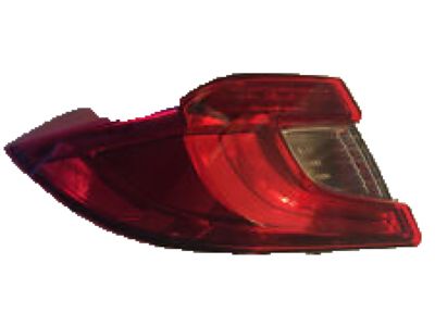 Acura 33550-TL7-A01 Driver Side Taillight Assembly