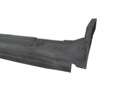 Acura 71800-STX-A00ZA Passenger Side Sill Garnish Assembly (Bumper Dark Gray)