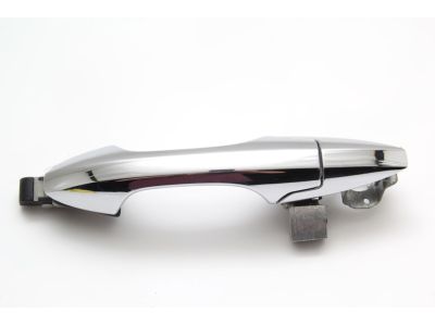 Rear Right Passenger Door Handle For Acura TL 1999-2003 – Black Chrome, Aftermarket, 1-Year Warranty