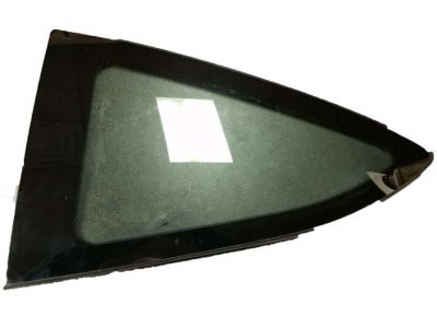 Acura 73561-S6M-003 Left Driver Rear Quarter Glass