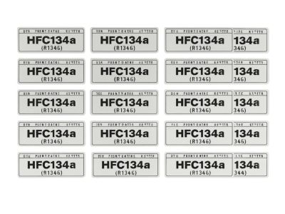 Acura 80050-SP0-000 Label (Hfc134A)
