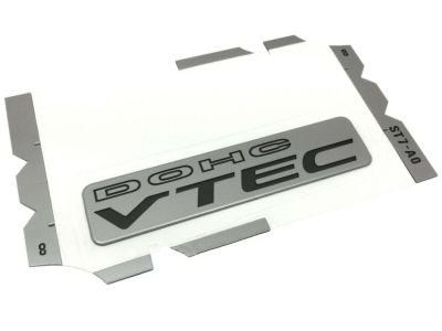 Acura 75717-ST7-305ZE Sticker, Rear * Type01 * (Dohc Vtec)