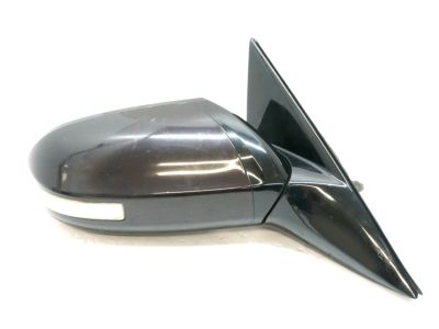 Acura 76250-TK4-A01ZD Driver Side Door Mirror Assembly (Crystal Black Pearl) (R.C.) (Heated)