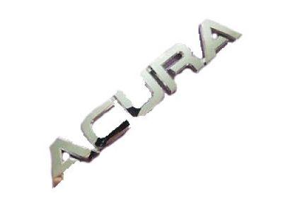 Acura 08F20-SZ3-20003 Rear Trunk Lid Gold Emblem