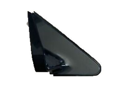 Acura 75495-STX-A01ZA Left Front Pillar Corner Garnish Assembly (Black)