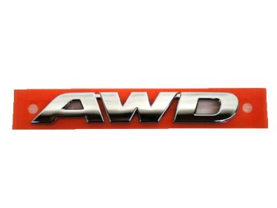 Acura 75719-TX4-A01 Rear Emblem (Awd)