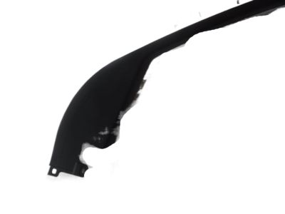 Acura 72442-STX-A11ZA Passenger Front Door Upper Trim Panel (Black)