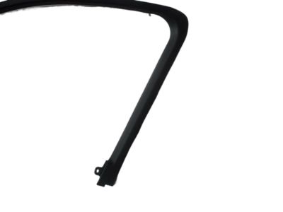 Acura 72442-STX-A11ZA Passenger Front Door Upper Trim Panel (Black)