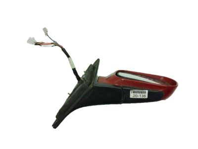 Acura 76200-S3M-A11ZH Passenger Side Door Mirror Assembly (San Marino Red) (Heated) (Memory)