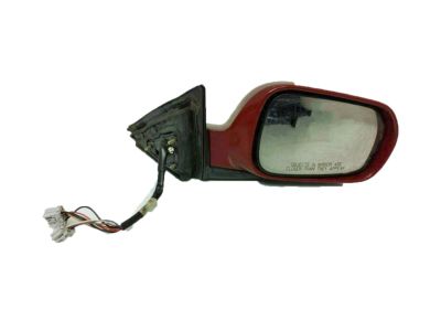 Acura 76200-S3M-A11ZH Passenger Side Door Mirror Assembly (San Marino Red) (Heated) (Memory)