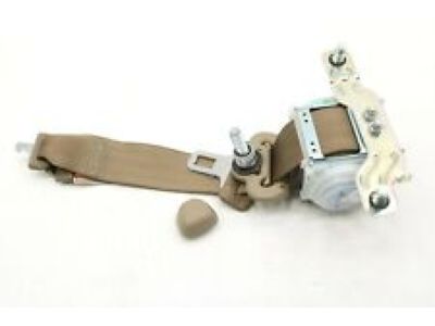 Acura 04816-S3V-A62ZC Left Front Seat Belt Buckle Set (Saddle)