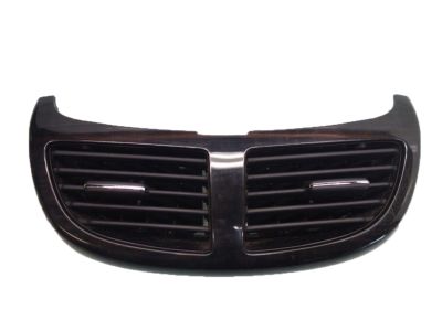 Acura 83417-STX-A02ZA Rear Air Vent Center (Graphite Black)