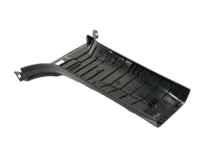 Acura 84121-TZ5-A01ZB Passenger Side Garnish (Premium Black)