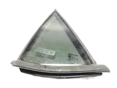 Acura 73465-S3V-305 Driver Left Rear Door Vent Glass