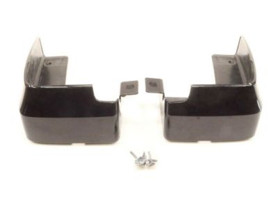 Acura 06750-TZ6-C00ZB Front Splash Guards (Crystal Black Pearl)