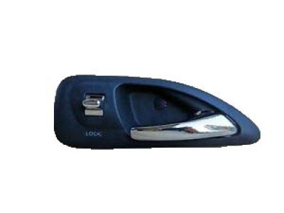 Acura 72125-S3M-A01ZB Passenger Side Inside Handle Case (Graphite Black)