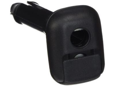Acura 81144-S0A-J01ZF Headrest Lock Guide (Graphite Black)