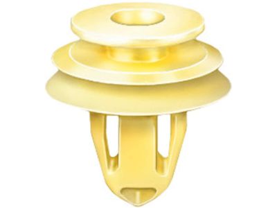 Acura 91560-SZW-J01 Pillar Garnish Clip (Light Yellow)