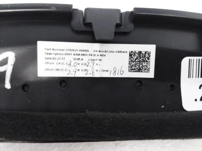 Acura 83417-TZ5-A11ZA Outlet, Rear Console (Premium Black)