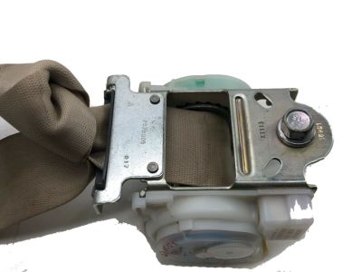 Acura 04868-STX-A00ZC Driver Side Center Seat Belt Outer Set (Light Cream Ivory)