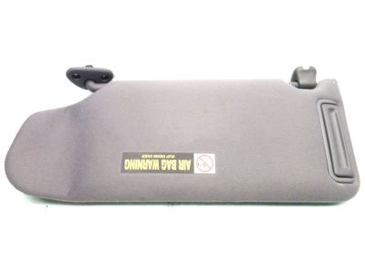 Acura 83230-S84-A03ZF Passenger Side Sun Visor (Seagull Gray) (Mirror)