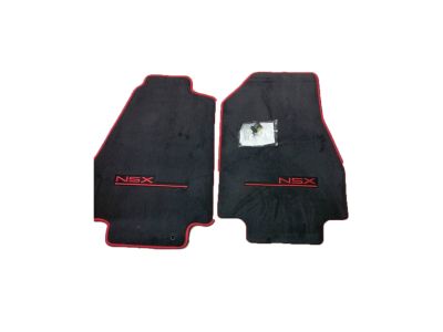 Acura 08P15-SL0-211A Driver Side (Black/Red) Floor Mat