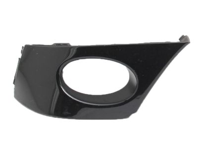 Acura 71107-SEC-A10ZD Left Front Bumper Fog Cover (Nighthawk Black Pearl)