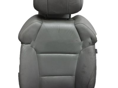 Acura 04815-STX-A00ZB Driver Side Trim Cover Set (Gray) (Side Airbag) (Leather)