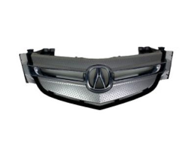 Acura 75100-STX-A01ZE Front Grille Assembly (Billet Silver Metallic)
