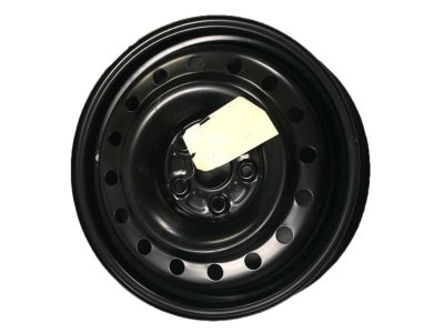 Acura 42700-TK4-A51 Spare Wheel 17X4 Steel Black