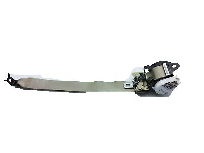 Acura 04823-TX4-A00ZB Right Rear Seat Belt Buckle Set (Graphite Black)