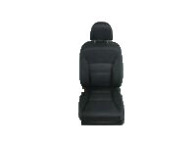 Acura 81531-S3M-A71ZA Left Front Seat Cushion Trim Cover (Graphite Black) (Leather)