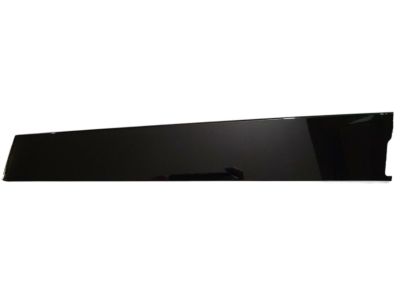 Acura 72930-STX-A01ZA Right Rear Door Sash Garnish Assembly (Black)