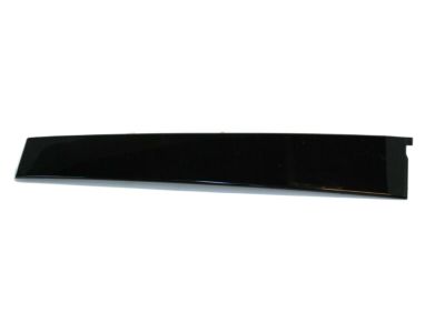 Acura 72930-STX-A01ZA Right Rear Door Sash Garnish Assembly (Black)