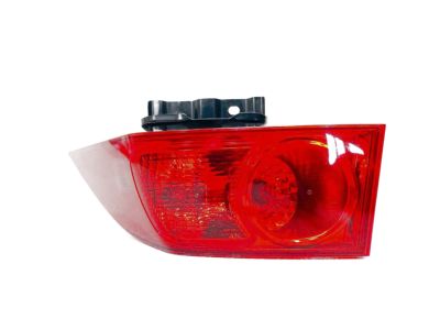 Acura 33501-SEC-A51 Brock Replacement Passengers Taillight Tail Lamp Quarter Panel Mounted Lens Compatible