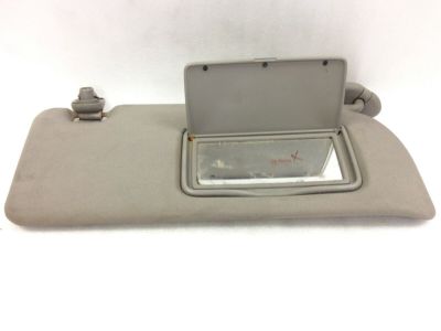 Acura 83230-S6M-A03ZB Passenger Side Sunvisor Assembly (Titanium) (Mirror)