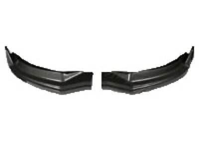 Acura 71504-S3V-A00ZB Right Rear Bumper Air Spoiler (Cool Gray)