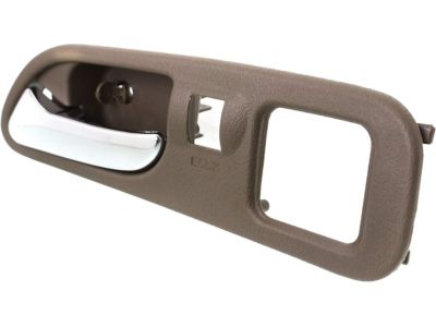 Acura 72165-S3V-A72ZB Front Left Interior Door Handle Assembly (Dark Saddle)