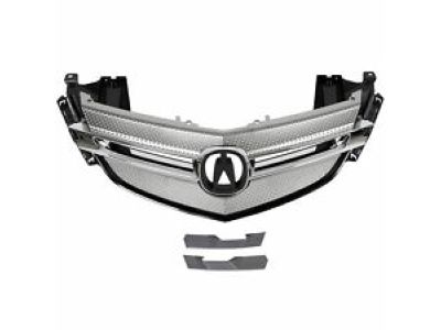 Acura 75100-STX-A01ZF Front Grille Assembly (Nimbus Gray Metallic)