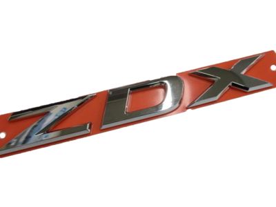 Acura 75722-SZN-A00 Rear Emblem (Zdx)