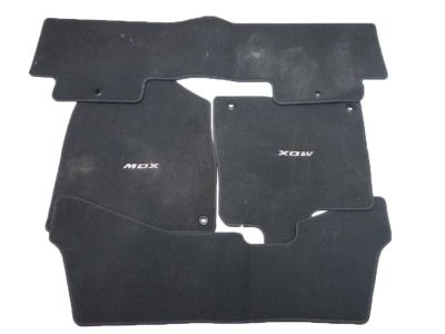 Acura 83600-TZ5-A10ZB Floor Mat Set (Premium Black)