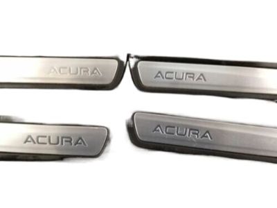 Acura 84202-TZ5-A00ZB Door Trim Sill Plate Insert (Premium Black)