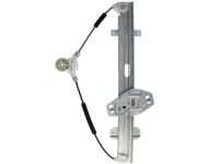 Acura TL Window Regulator - 72750-S0K-A03 Power Window Motor Left Rear