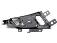 Acura 72160-SEP-A11ZA Left Front Door Inside Handle Assembly (Graphite Black)