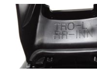 Acura 81506-TR0-A01ZH Cover, Left Front Seat Foot (Inner) (Premium Black) (Rear)
